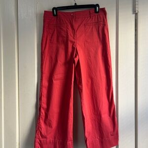 Women’s Talbots Red Casual Crop Pants - Size 8